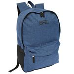 JCB Large Backpack Rucksack Laptop Bag Adjustable Straps External Internal Pockets (Navy) 43.5 x 29.5 x 13cm