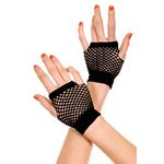 Komonee Black Short Fishnet Hand Gloves Fingerless Party Fancy Dress Tutu Rave Hen Night (SFG01)