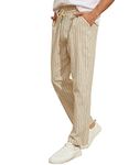 iWoo Wedding Pants for Men White Chino Pants for Men Walking Pants Men