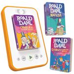 voxblock Wifi & Screen-Free, Portable Kids Audio Book Player | Roald Dahl Kids Audio Books Starter Pack - inc. Matilda Book & 2 more Road Dahl Books