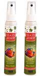 CRAZY JOHN Air Freshner Spray Combo Pack- 60Ml & 60Ml 2 Pc Combo (Crazy Fusion)