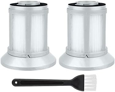 Replacement Filter for Bissell 2156A 1665 16652 1665W Zing Canister Vacuum - Replacement Upright Vacuum Filter Compatible with Bissell Powerforce 1665 | 1613056 (2 Filters and 1 Brush)