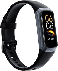 Fitness Tracker,2025 Smart Watch with Blood Pressure Heart Rate & Sleep Monitor IP67 Waterproof Step Calorie Counter Pedometer Fitness Activity Watch for Men Women Android iOS Phone (Black)