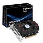 ZER-LON AMD Radeon RX 550 Graphics Card, 4GB 128-Bit GDDR5 PCI Express 3.0 x 8, DP/HDMI/DVI-D Tri-Ports, 4K Output, DirectX 12, OpenGL 4.5, Desktop Gaming Video Card, PC Computer GPU