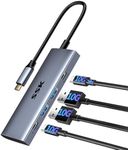 SSK USB C 10Gbps Hub, 4-in-1 USB Ty