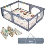 Baby Playpen with Mat, Large Baby P