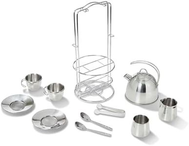 Melissa & Doug - Stainless Steel Tea Set