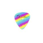 Fender Graphic Guitar Picks 351 Shape, Rainbow, Thin, 12-Pack