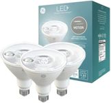 GE LED+ Linkable Motion LED Light Bulbs, PAR38 Outdoor Security Floodlights, 15W, Warm White (3 Pack)