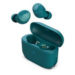 JLab Go Air Pop True Wireless Bluetooth Earbuds & Charging Case - Teal, Dual Connect, IPX4 Sweat Resistance, Bluetooth 5 Connection, 3 EQ Sound Settings Signature, Balanced, Bass Boost