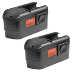 2 x NEW 18V 18 VOLT BATTERY for MILWAUKEE 48-11-2230