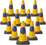 PACK OF 12 NO WAITING CONES 450mm b