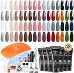 Modelones 133pcs Poly Nail Gel Kit,