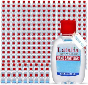 Latalia Mini Hand Sanitizer Travel Size Pack of 432 | 1.85 fl oz with 80% Alcohol Small Hand Sanitizer Bulk For Non-Sticky, Unscented, Gentle & Fresh Hands Anytime
