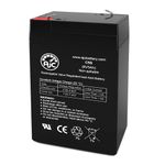 CSB GP640 6V 5Ah Sealed Lead Acid Battery - This is an AJC Brand Replacement