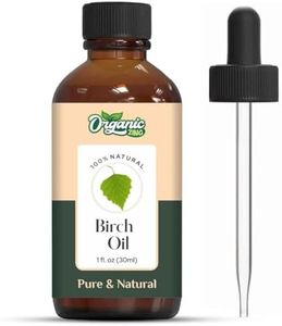 Organic Zing Birch (Betula) Oil | Pure & Natural Essential Oil for Skincare, Hair Care, Aroma & Diffusers- 30ml/1.01fl oz