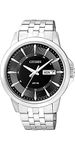 Citizen Men's Quartz Watch with Black Dial Analogue Display Quartz Stainless Steel BF2011 51EE