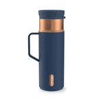Contigo SnapSeal 20 oz Travel Mug w/Side Handle | Vacuum-Insulated Stainless Steel for Hot Coffee & Tea or Cold Drinks | Spill-Proof Lid w/Straw Compatibility | BPA & Lead-Free | Dishwasher Safe