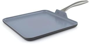 GreenPan Lima Hard Anodized Healthy Ceramic Nonstick 11" Griddle Pan, PFAS-Free, Oven Safe, Gray