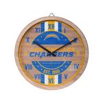 FOCO Kansas City Chiefs NFL Barrel Wall Clock