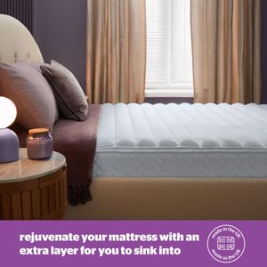 Silentnight King Mattress Topper – Deep Sleep, Extra Comfort