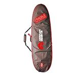 Circle One Australian Board Co | Surfboard Bag | Thick Density Foam Protection | Durable Handle and Padded Shoulder Strap | Red | 8ft