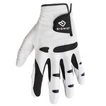 BIONIC Glove Mens Stablegrip with Natural Fit Golf Glove Regular White Left.