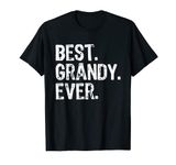 Best Grandy Ever Family Cool Funny Grandpa Grandma T-Shirt