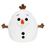 Squishmallow Official Kellytoy Disney Characters Squishy Soft Stuffed Plush Toy Animal (Olaf, 8 in)