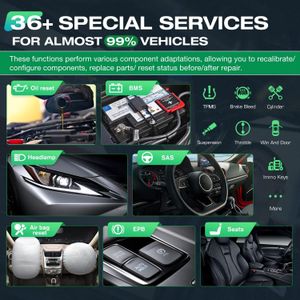 Autel MaxiSYS MS908S PRO II Diagnostic Scanner – J2534 ECU Programming, 38+ Resets, 8-Core