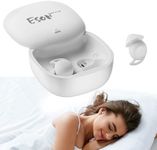 esonstyle Sleep Headphones, Noise Blocking Sleep Earbuds for Side Sleepers, Bluetooth 5.3 Small Sleep Earphones, IPX6 Waterproof Wireless Earbuds for Sleeping, Work, White