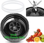 [Upgrade] Replacement 6-Fins Female Blender Blade Parts Compatible with Ninja Auto iQ Blenders. [4Inch Female Fins ONLY]