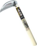 豊稔光山作 Weeding Sickle Japanese Stainless Steel Garden Tool [Made in Japan] Gardening Hand-held Weeder Hand Hoe