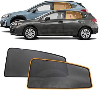 X-CAR Window Sun Shades for Subaru XV/Impreza 2017-2023 Rear Magnetic Blind Mesh SunShades Accessories