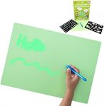 Fun Magnetic Drawing Board Glow in Dark with Light - Drawing Tablet, LCD Writing Tablet for Kids - Kids Drawing Pad and Best Gift for Kids and Toddler | Christmas, Birthday, Gift for Kids (A3)