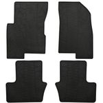 Megiteller Car Floor Mats Custom Fit Jeep Patriot 2017-2007/Jeep Compass 2007-2016/Dodge Caliber 2007-2012 （2008 2009 2010 2011 2012 2013 2014 2015 2016） Odorless All Weather Floor Liners