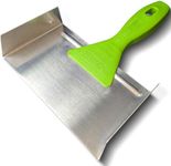 Buddy Tools D-Wing Corner Trowel – 7.5” Stainless Steel Drywall Corner Tool for Inside Corners – Innovative Bi-Directional Drywall Trowel with Polymer Handle for Smooth, Clean, Fast Finishing