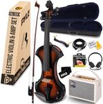 Pyle 4/4 Silent Electric Violin wit