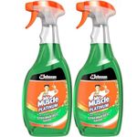 Mr Muscle Window & Glass Cleaner with Added Vinegar Streak Free Shine 750ml 2 Pack with Welari Thank You Card | 2 Pack | 2 x 750ml