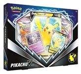 Pokémon TCG: Pikachu V Box (2 Foil Promo Cards, 1 Foil Oversize Card & 4 Booster Packs)