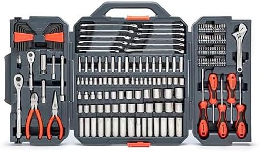 Crescent 180 Piece Professional Tool Set in Tool Storage Case - CTK180