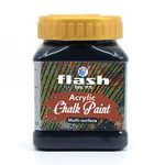 Flash Artist Acrylic Chalk Paint 200ml (Black)