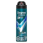 Degree Men Advanced Dry Spray Antiperspirant Deodorant for 72H Sweat and Odour Protection Cool Rush with MotionSense® Technology 107 g