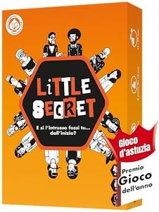 ATM Gaming LITTLE SECRET - Giochi da tavolo - Gioco di Bluff, creatività e di sospetto - Divertente gioco da tavolo per bambini e adulti - 10+Anni - Giochi di Società
