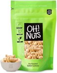 Cashews Roasted Salted | 2 lb | Oven Dry Roasted Cashews | Packed in New York Zip-Seal Bag for Exceptional Freshness by Oh Nuts