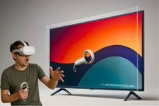 TV Screen Protector from 19 inch to 75 inch ULTIMATE Anti UV Acrylic for QLED, OLED, LCD, LED Plasma 3D HDTV (63"-65")