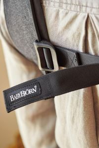BabyBjörn Baby Carrier One – Denim Grey, Ergonomic Adjustable Carrier