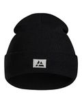 DANISH ENDURANCE Recycled Polyester Beanie (Black)