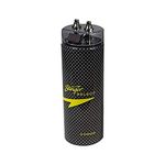 Stinger Select SSCAP5M Brushed Aluminum 5 Farad Digital Capacitor, Black