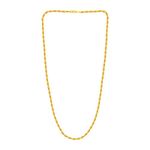 P.C. Chandra Jewellers Metal Yellow Gold Chain for Women's (Golden)